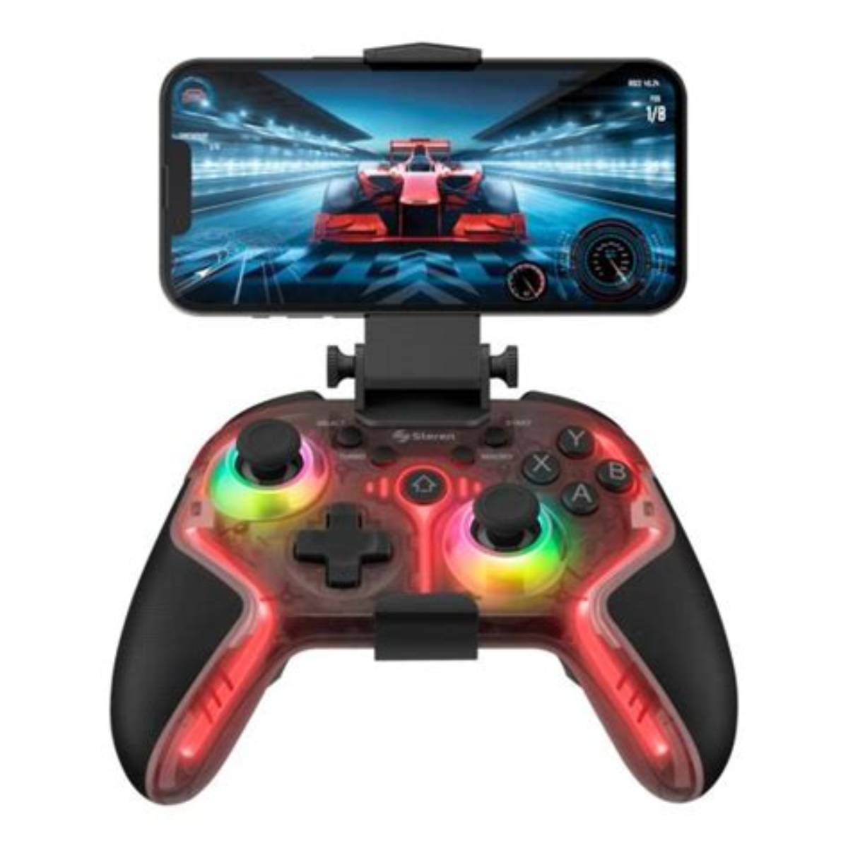 Control Gamer Steren GAM-200 Inalámbrico Color Negro – Reacondicionado
