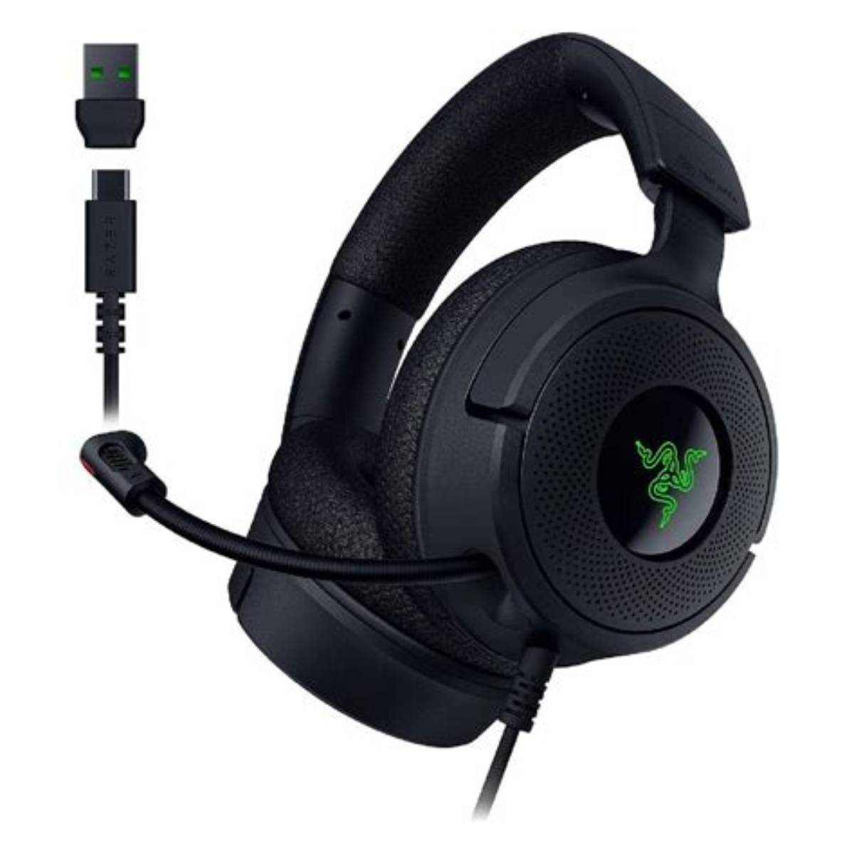 Audífonos Gamer Razer Kraken V4 X PC y Consolas Color Negro – Reacondicionado