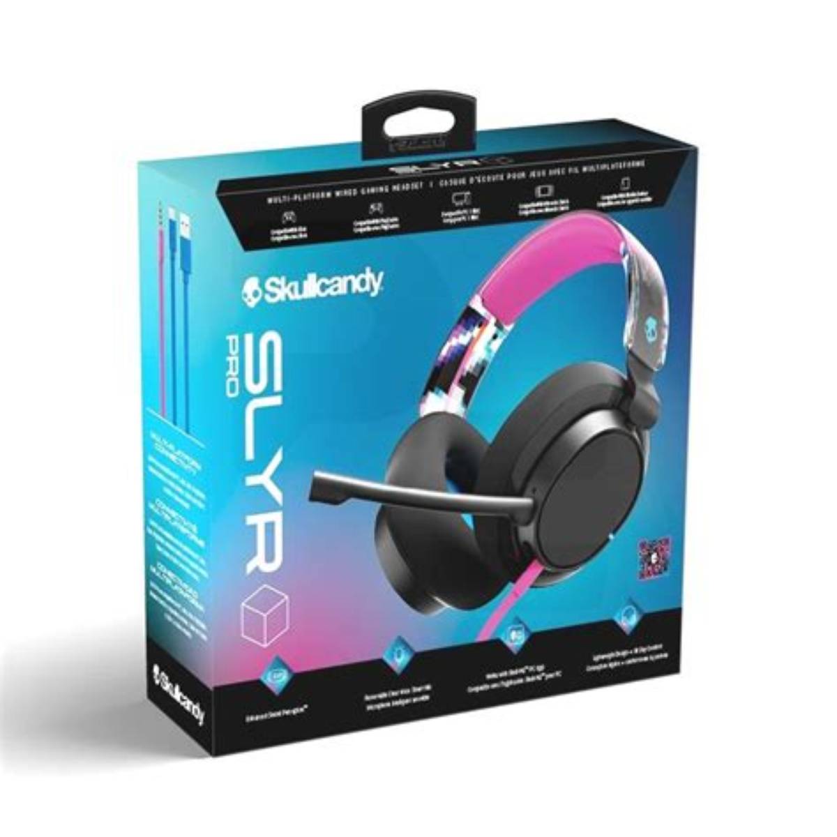Audífonos Gamer Skullcandy SLYR PC y Consolas Color Negro – Reacondicionado