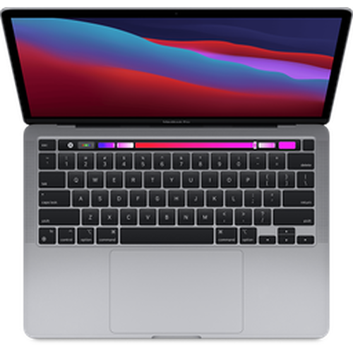 Apple MacBook Pro 17,1 M1 (8-CPU 8-GPU) 8GB RAM 256GB SSD 13″ Gris Espacial  – Reacondicionado
