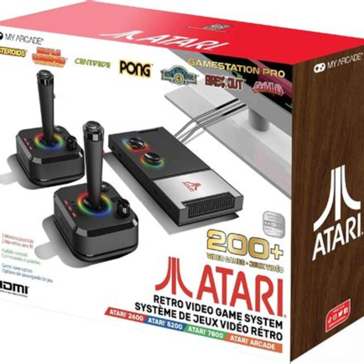 Consola Atari My Arcade Retro Color Negro – Reacondicionado