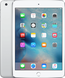 Apple iPad Mini 3ª generación (A1599) 7.9″ 64GB Plata Wi‑Fi – Reacondicionado