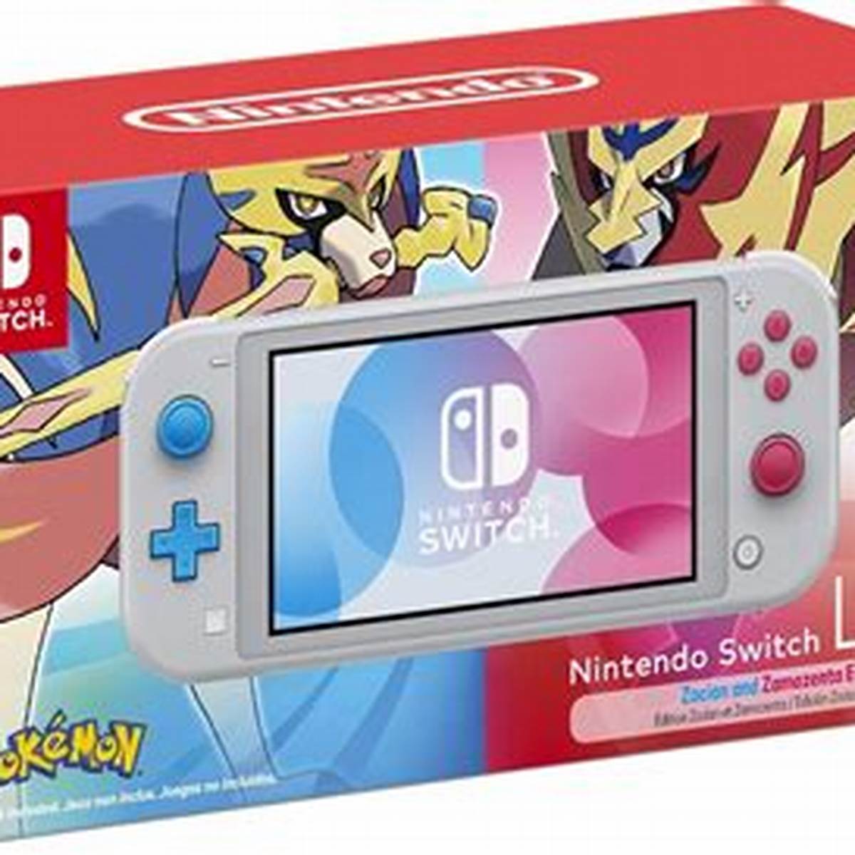 Consola Nintendo Switch Lite 32GB Zacian y Zamazenta Color Multicolor – Reacondicionado