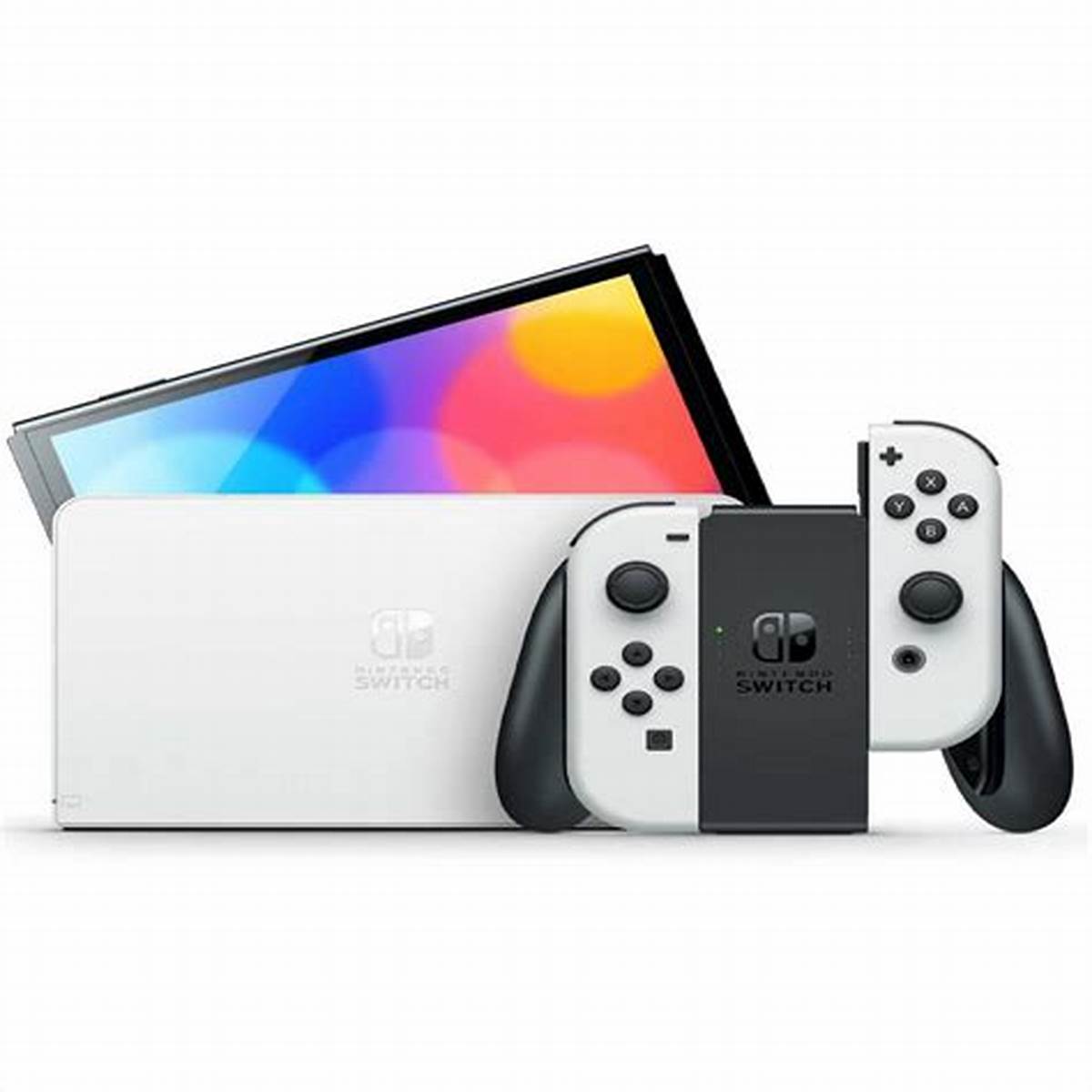 Consola Nintendo Switch OLED 64GB + Switch Online Color Blanco – Reacondicionado
